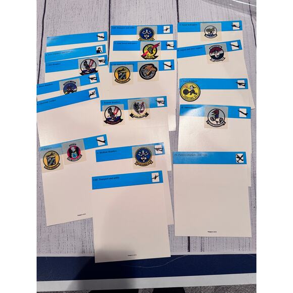 Vintage Edito-Service Cards Military Aircraft